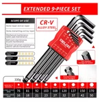 Delixi Electric Allen Key Set Hex Wrench Screwdriver. Fixed Price $21.71.