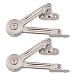 2 Pcs Upgraded Cabinet Cupboard Door Lift Stay Support Hinge Damper Hex Key. Fixed Price $30.69.
