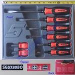 New Snap Orange Instinct Soft Grip Combination Screwdriver Pcs Set SGDX80BO. Fixed Price $219.99.