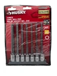 Husky 3/8 In. Drive Sae Long Ball Hex Bit Socket Set (7-PIECE). Fixed Price $24.99.