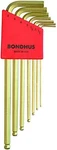 Bondhus 38092 Set 7 Goldguard Finish Ball End L-wrenches 1.5-6MM 1EA. Fixed Price $16.08.