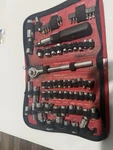 Alltrade Tool Socket Set 55 Piece In Pouch See Photos Nearly Complete. Fixed Price $25.00.
