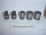 Craftsman 3/8 Drive Spline Sae Socket Set Pc 1/4,5/16,7/16,9/16,& 5/8. Fixed Price $23.84.