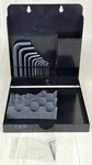 Bondhus 15PC Hex L-wrench Set .028-3/8" Metal Case Made In Usa Allen 12344. Fixed Price $39.99.