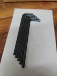Lot Of (10) Allen 7/32" Long Arm Hex Keys Made In Usa. Fixed Price $15.00.