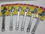 Set Of 6 Great Neck AW12C Inch Adjustable Wrench Clam Shell. Fixed Price $50.99.