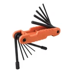 Klein Tools 70550 Folding Hex Key SET,6 5/8" L,11 Tips 806FA5. Fixed Price $28.41.