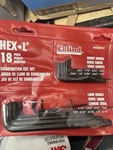 Eklind 69218 Pc. Combination Hex Key Set, Long/short Series. Fixed Price $7.90.