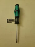 Wera 023110 75MM Kraftform Plus Hex Screwdriver. Fixed Price $10.99.