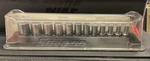 New Snap-on 1/4" Drive Thru 15 6-POINT Semideep Socket Set 112TMMSY Snapon. Fixed Price $184.94.