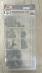 Performance Tool Metric Steel Woodruff Key Assortment Half Round 80 Piece. Fixed Price $17.99.