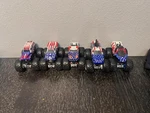 Hot Wheels Monster Jam 1:64 Truck Stars And Stripes Set. Fixed Price $125.00.