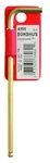 Bondhus 38054 Tagged And Barcoded 2.5MM Ball End Tip Hex Key L-wrench With Goldg. Fixed Price $7.71.