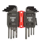 Sunex 98526BL Sae/metric 26-PIECE Ball End Long Arm Hex Key Set. Fixed Price $40.18.