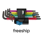 Wera 967/9 Tx Hf 1 Torx L-key Set Long Arm Hex Holding Function. Fixed Price $43.00.
