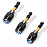 Elead 3-PIECE Quick Change Holder, 1/4" Magnetic Hex Shank Drill Bit.... Fixed Price $13.72.
