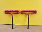 New Eklind 51624 Cushion Grip T-handle Hex Wrench, Alloy Steel,black OXIDE(2/PK). Fixed Price $20.00.