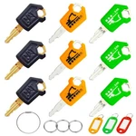 New 5P8500 Equipment Key Set, 3 Colors Caterpillar Loaders Excavators Ign.... Fixed Price $13.46.