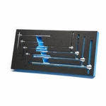 Capri Tools Sliding T-handle Hex Wrench Set With Mechanic's Foam Tray 8-PIECE. Fixed Price $97.99.