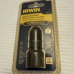Irwin Tools 1869513 Impact 1/2"- 1/4" Hex Square Drive Shank Socket Bin Fs. Fixed Price $12.00.