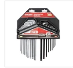 Husky Bite Sae/metric Non-slip Hex Key Set (18-PIECE) Pair Selling. Fixed Price $27.00.