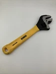 Dewalt 10" Dip Grip Adjustable Wrench Yellow Handle DWHT75496. Fixed Price $9.99.