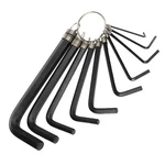 Workpro Hex Wrench Set 10PCS 1.5-10MM Allen Keys Ring Holder Metric. Fixed Price $32.00.
