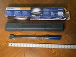 Kobalt 3/8" Torque Wrench New In Open Box With Hard Plastic Case D1. Fixed Price $35.00.