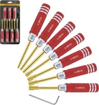 Hex Nut Driver Set - Rc Car Tool Kit 2.0MM 2.5MM 3.0MM 3.5MM 4.0MM 4.5MM Red. Fixed Price $28.07.