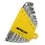 Japan New Mitoloy Hex Wrench Ball Point Stubby Short Set Of HBS800S. Fixed Price $67.23.