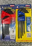 Eklind Metric & Standard Sae Allen Wrench Combo Set Ball Hex L-key 13609/13213. Fixed Price $29.99.