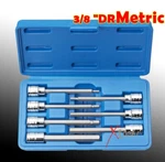 7PCS 3/8" Mm Extra Long Hex Allen Bit Socket With Case Tool Metric. Fixed Price $29.99.