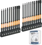 Impact Allen Wrench Drill Bit Set 20PCS (metric & Sae), 1/4" Hex-shank S2 Steel. Fixed Price $46.69.