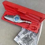 Snap 1/4" Drive Blue Dial Torqometer Torque Wrench 8" W/ Case & Instructions. Fixed Price $150.00.