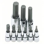 Sk Tools 19734 3/8" And 1/2" Drive Metric Hex Bit Socket Set, Pieces. Fixed Price $149.73.