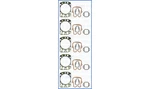Cylinder Head Gasket Set Man 19.262-24.262 10.0 260/320 D2865LOH09 (1988-). Fixed Price $254.57.