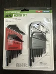36 Pc Sae & Metric Long Reach Hex Key Set Brand New. Fixed Price $19.99.