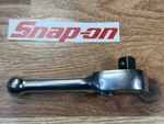 Snap F710BK Chrome, 3/8" Drive, Stubby, 4 Long, Ratchet Ultrasonic Cleaned. Fixed Price $74.95.