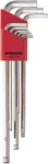 17099 Set Of Balldriver L-wrenches With Briteguard Finish, Extra Long Length,. Fixed Price $33.84.