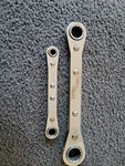 Klein Tools 2PC Box End Ratcheting Wrench Set 68202 68200 Usa. Fixed Price $24.99.