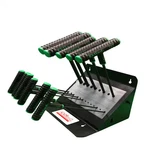 9 In. Shaft T6 T50 Power-t Handle Torx Star Key With Stand (11-PIECE Set). Fixed Price $72.59.