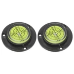 Harfington 2PCS High Precision Horizontal Bubble Level 49X12MM, Black Green. Fixed Price $13.46.
