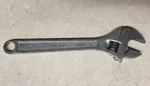 Vtg Blackhawk AW-1010-1 Usa Inch Chrome Crescent-style Adjustable Wrench. Fixed Price $27.99.