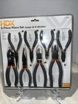 Hdx 8 Pc Pliers Set New Sealed Slip Joint Needle Nose Cutting Linesman Tool Kit. Fixed Price $20.00.