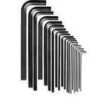 Short Series Hex-l Key Set With Pouch Sizes 0.028 In. To 3/4 (20-PIECE). Fixed Price $49.63.