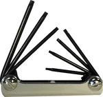 Eklind Torx Fold Up Wrench Key Set 22572 7PC Sizes T6-T20 Star Made Usa. Fixed Price $16.99.