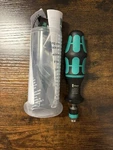 Wera 2.5 In-lbs Fixed Torque Screwdriver 7465-074720. Fixed Price $65.00.