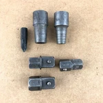 Apex Tool 1/4 5/16 Hex Bit Holder Impact 3/8DR Socket Wrench Ratchet Adapter Lot. Fixed Price $29.99.