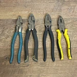 Linesman Pliers-ideal-stanley-channel Lock-kobalt-set Of 4. Fixed Price $30.00.