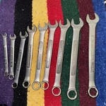 Craftsman Combination Wrench 9 Piece Metric Chrome Steel. Fixed Price $49.99.